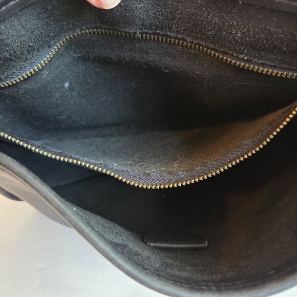 EUC Vintage Coach Ergo Small Flap (#9043) in Black - Picture 10 of 12